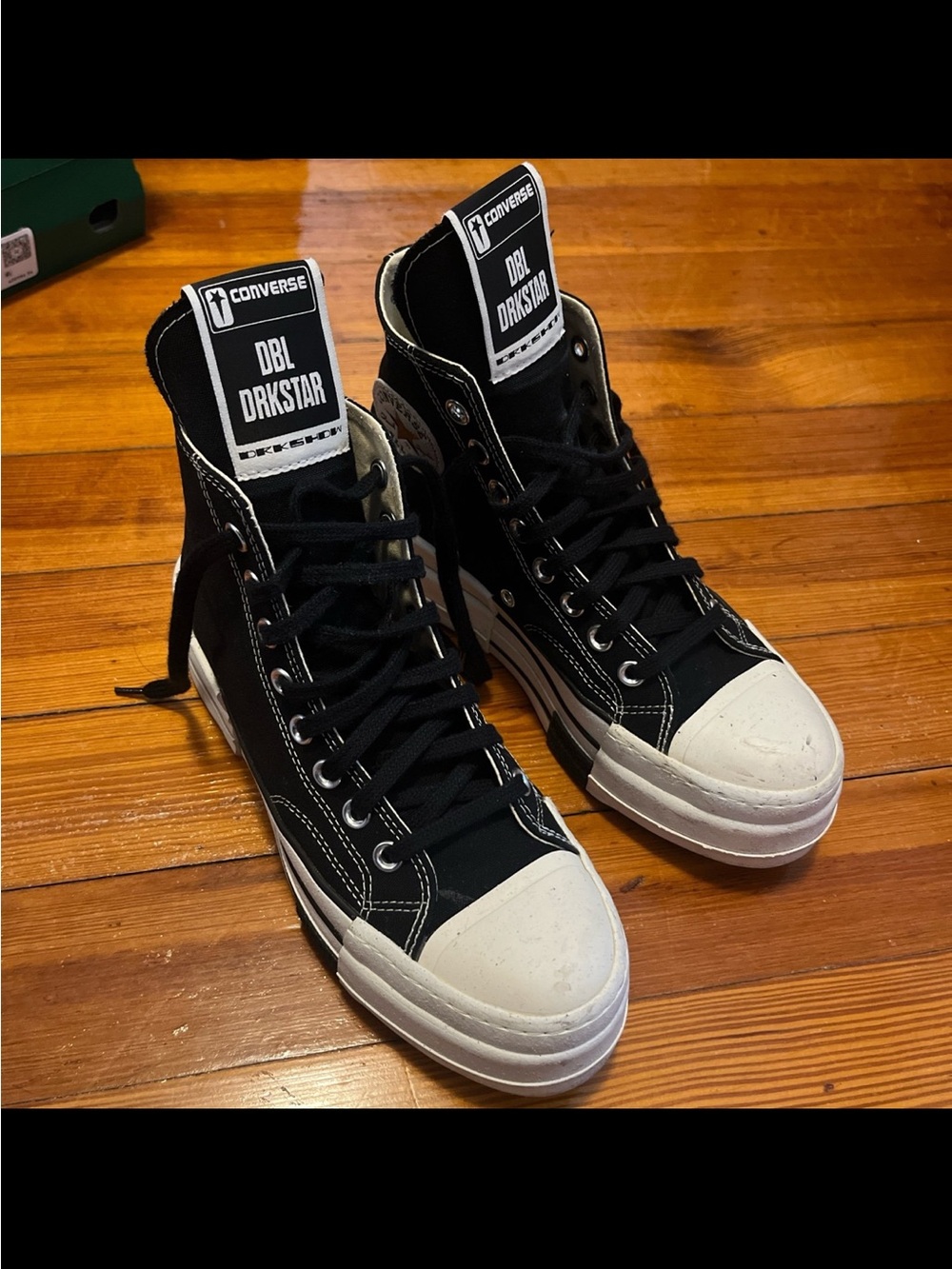 Converse Rick Owens x DRKSHDW DBL DRKSTAR Chuck 70 High